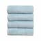 Arkwright Home Aston & Arden Turkish Solid Hand Towel 18x32 Sterling Blue (4pk) HT-TS-1832-5.4-SBL - alternate 1